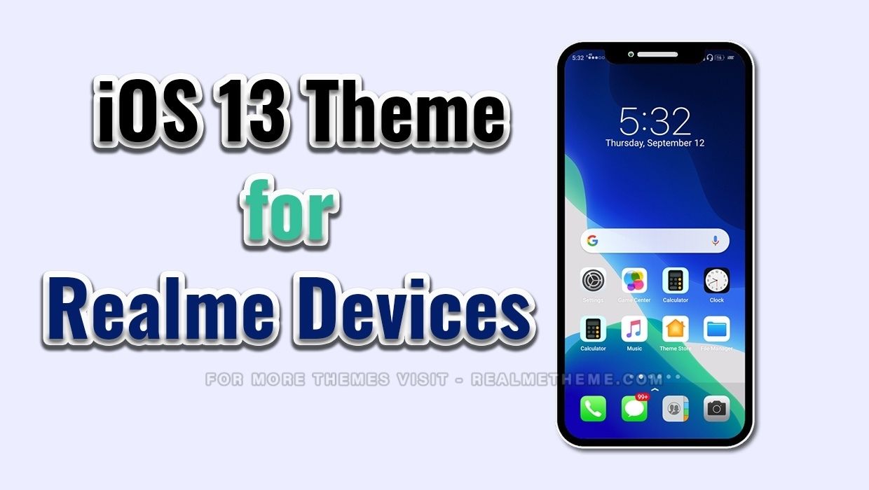 iphone 13 theme for realme